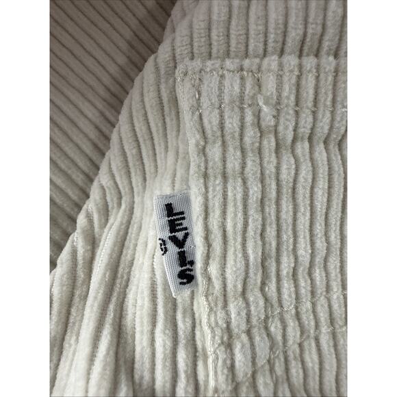 Levi's Ribcage Straight Ankle Jeans Corduroy Size 25 - Picture 8 of 13